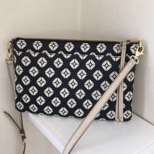 Fossil Patterned Crossbody
